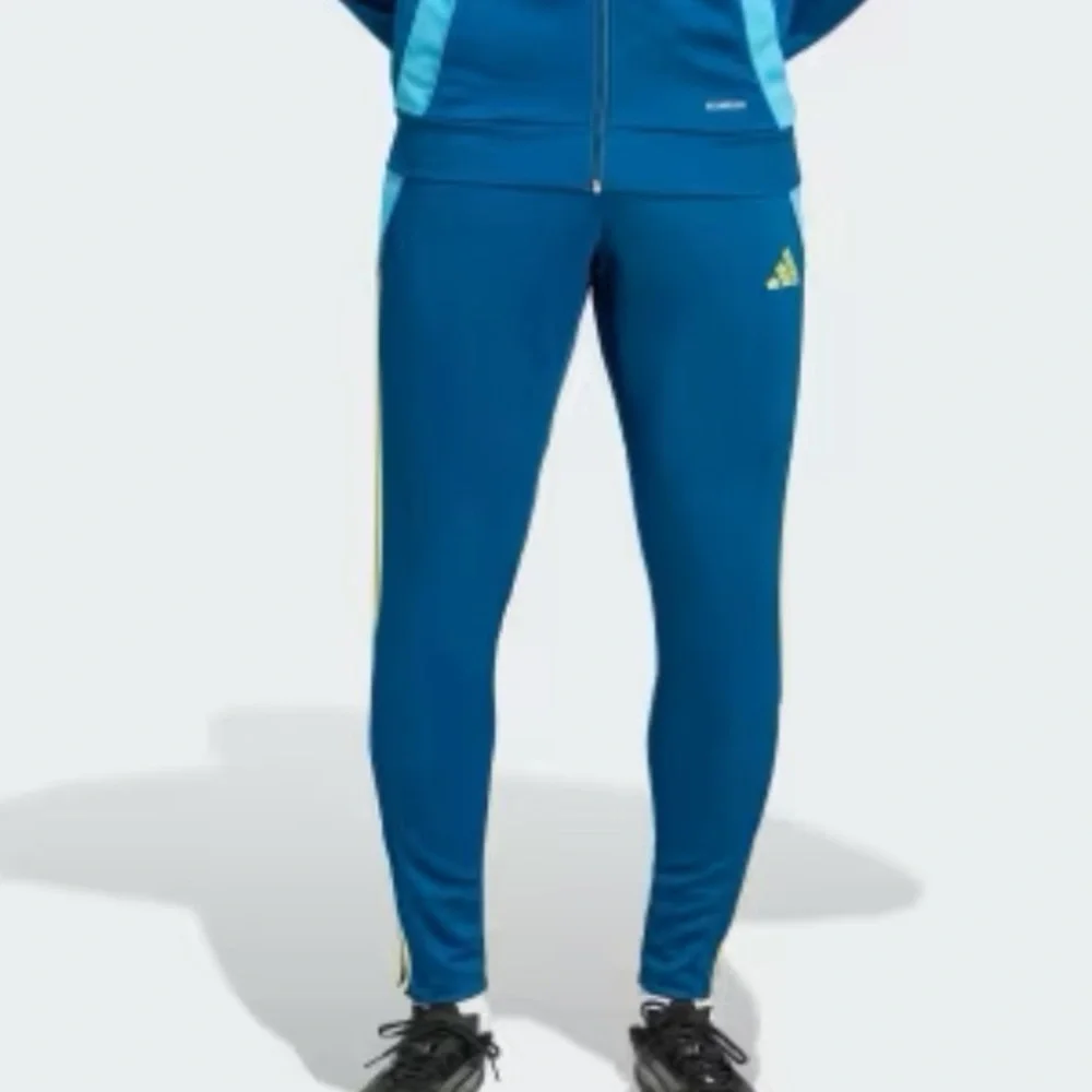Adidas Tiro 24 pant, small, NWT, legend marine/pearl blue